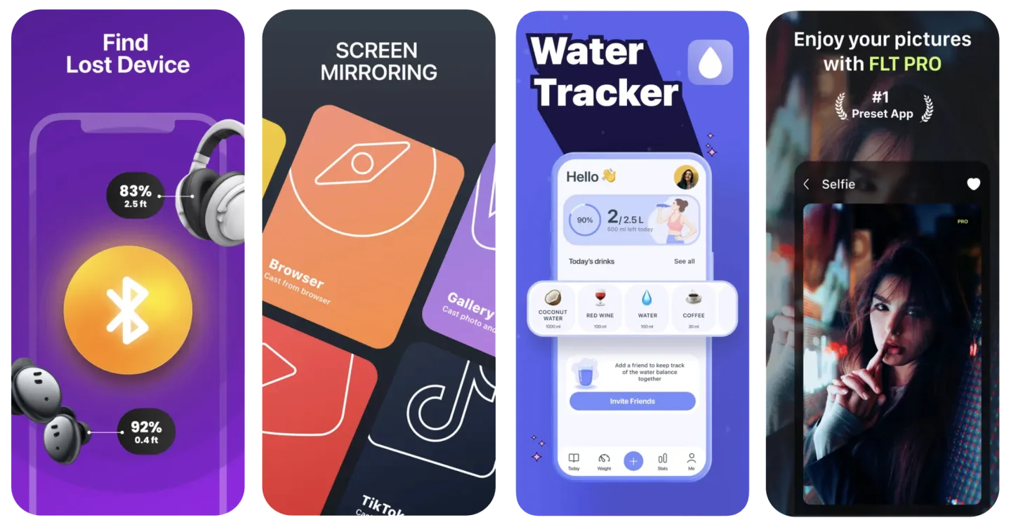5-App Utilities & Photo Portfolio app listing screenshot