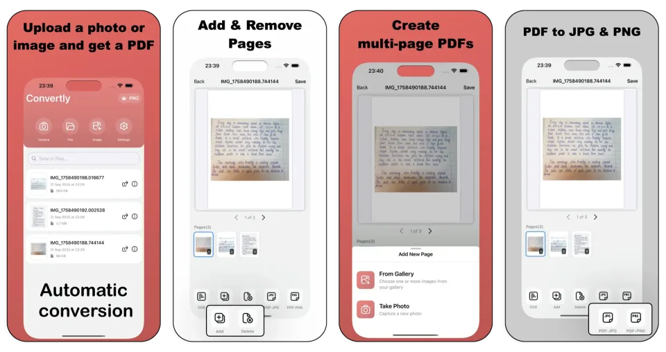 Photo, Image to PDF: Convertly app listing thumbnail