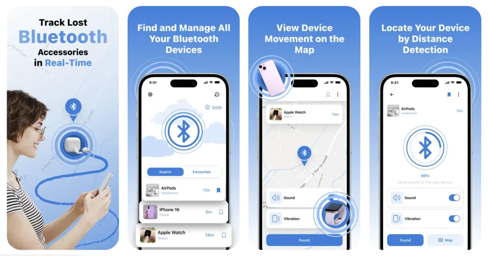 Find Device use Phone app listing thumbnail