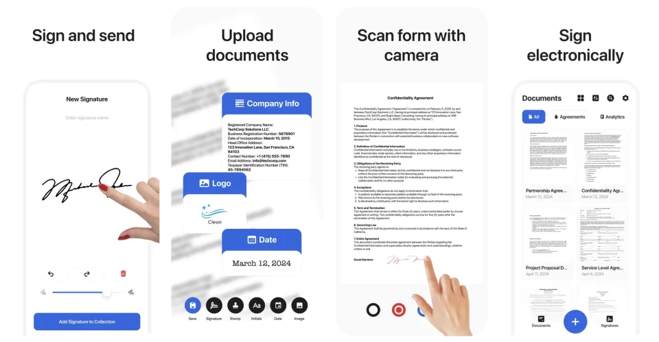 Doc Sign: e-Signature Maker app listing thumbnail