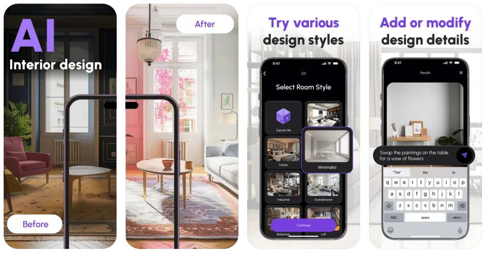 AI Home Design: Room Interior app listing thumbnail