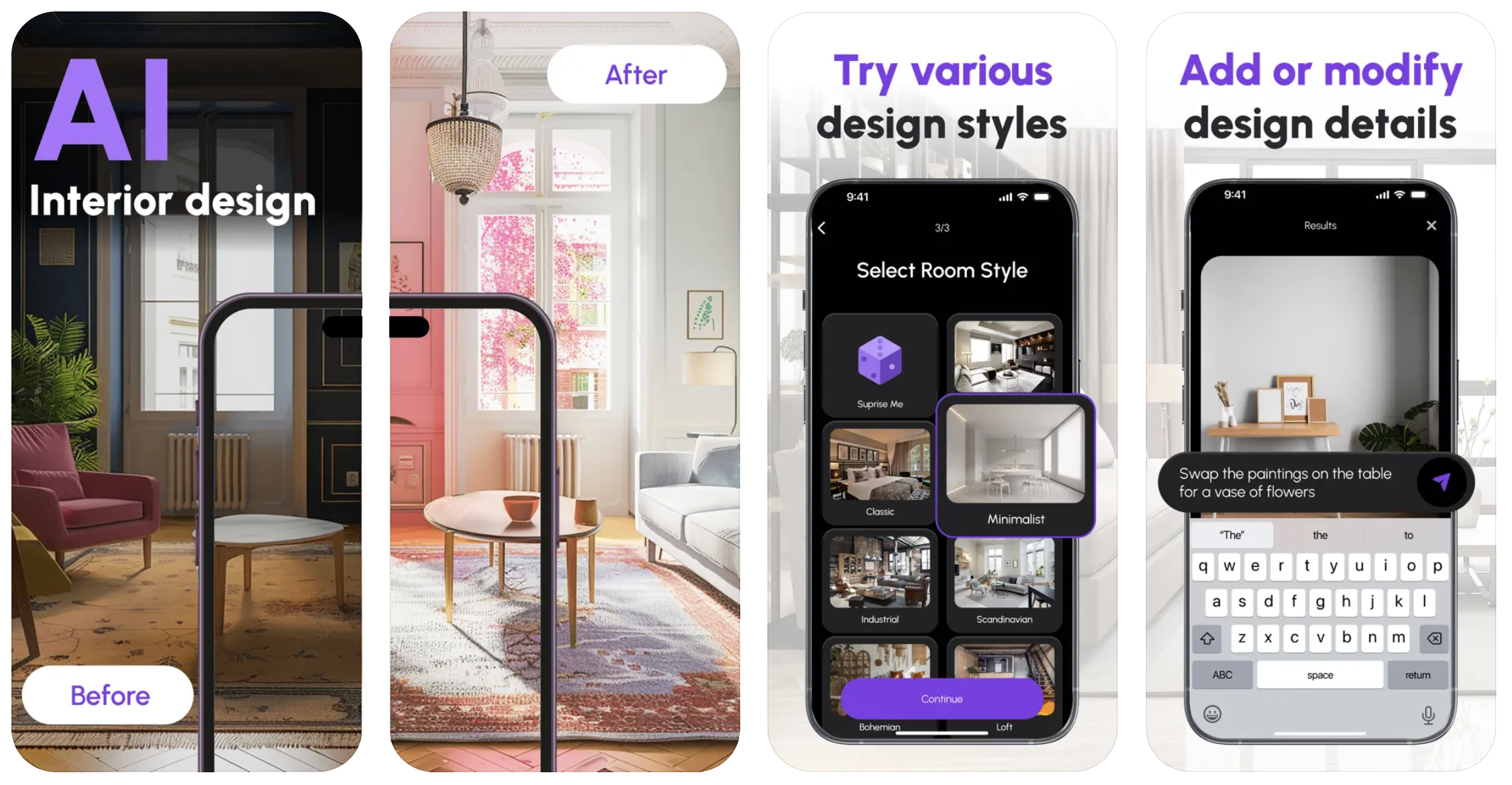 AI Home Design: Room Interior (iOS) app listing thumbnail