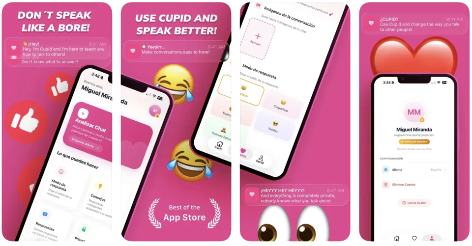 CoupleAI - Flirting Assistant app listing thumbnail