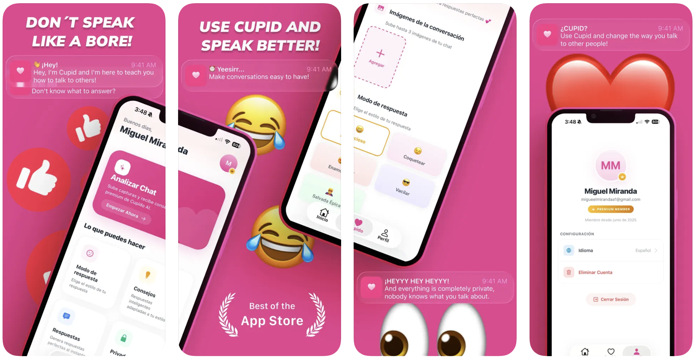 CoupleAI - Flirting Assistant (iOS, Android, Web) app listing thumbnail