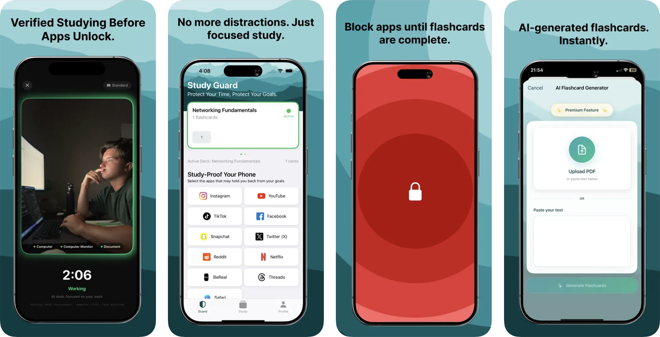Study Guard: Study & Focus (iOS) app listing thumbnail
