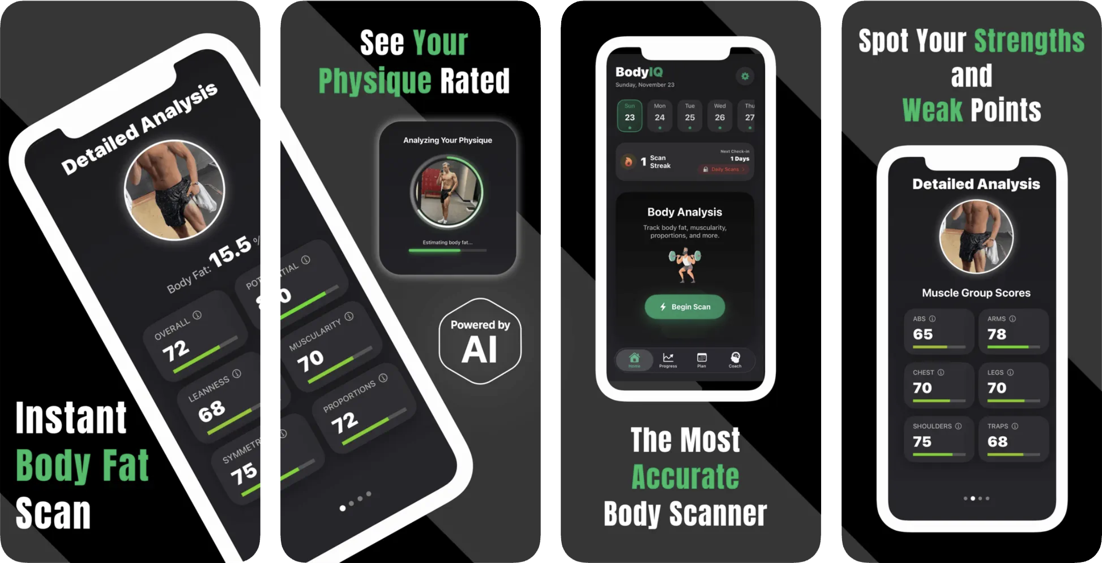 BodyIQ: Body Fat Scanner (iOS) app listing thumbnail