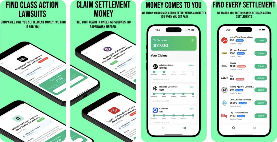 ClassyAction - Settlement app listing thumbnail