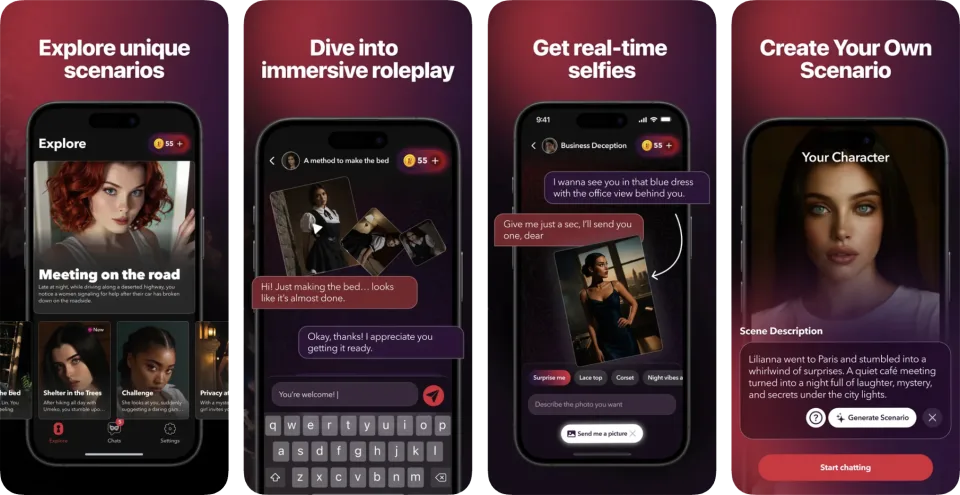 SuccubusAI: Ai Roleplay Story app listing thumbnail