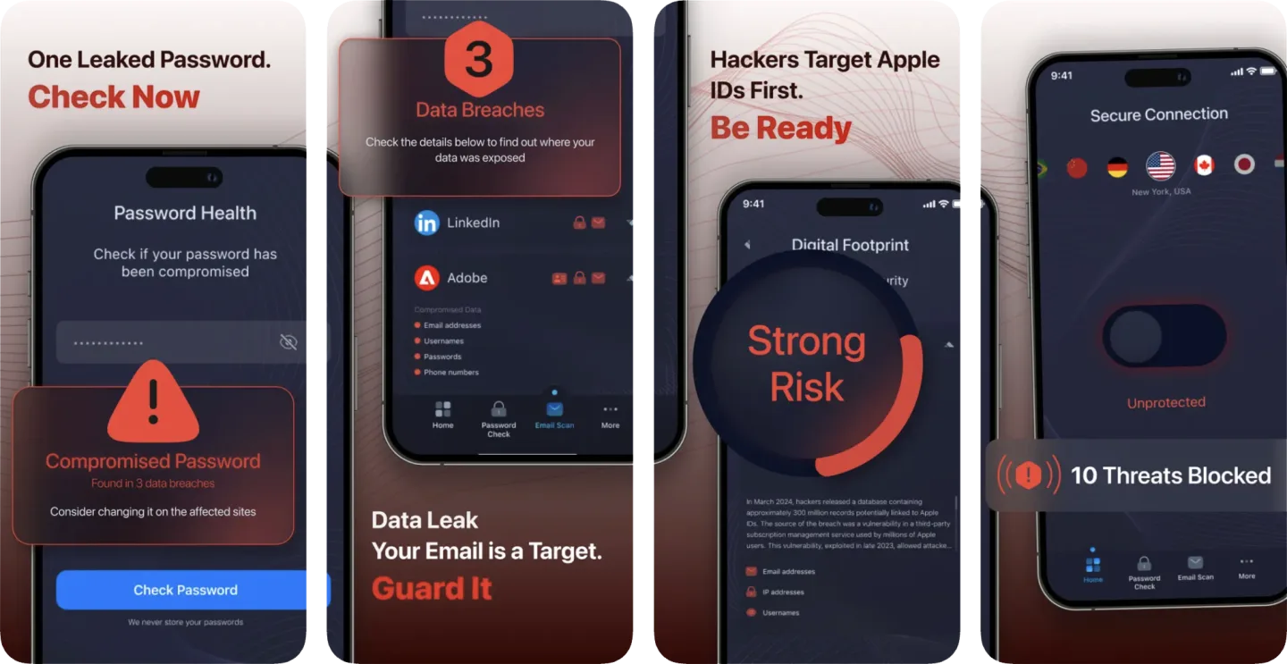 ScanShield Security Control app listing screenshot
