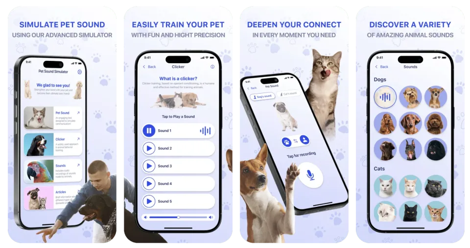 SpeakPet: Animal Communicator app listing thumbnail