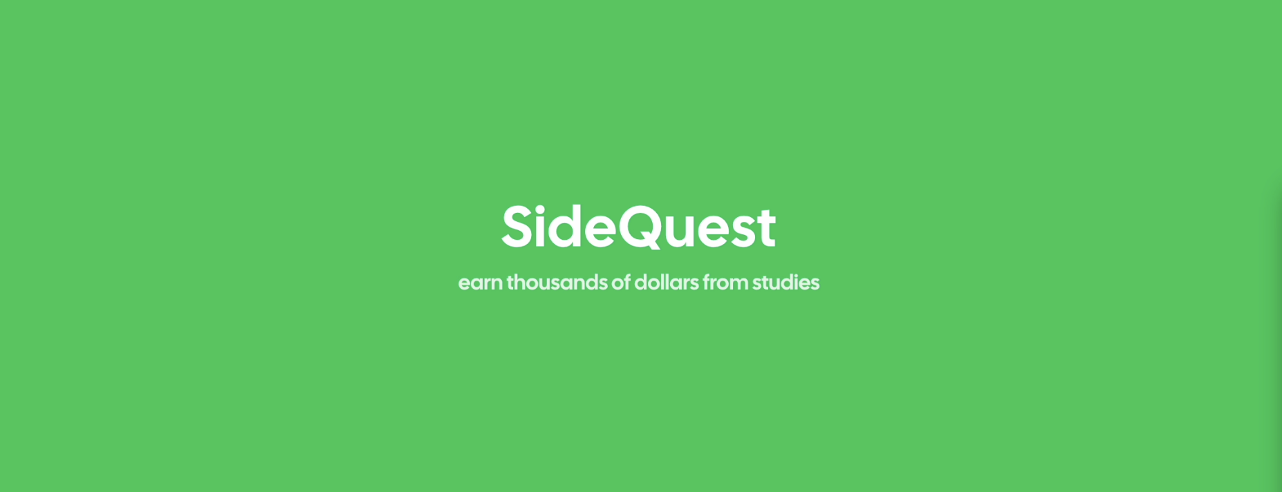 Sidequest (Web) app listing screenshot