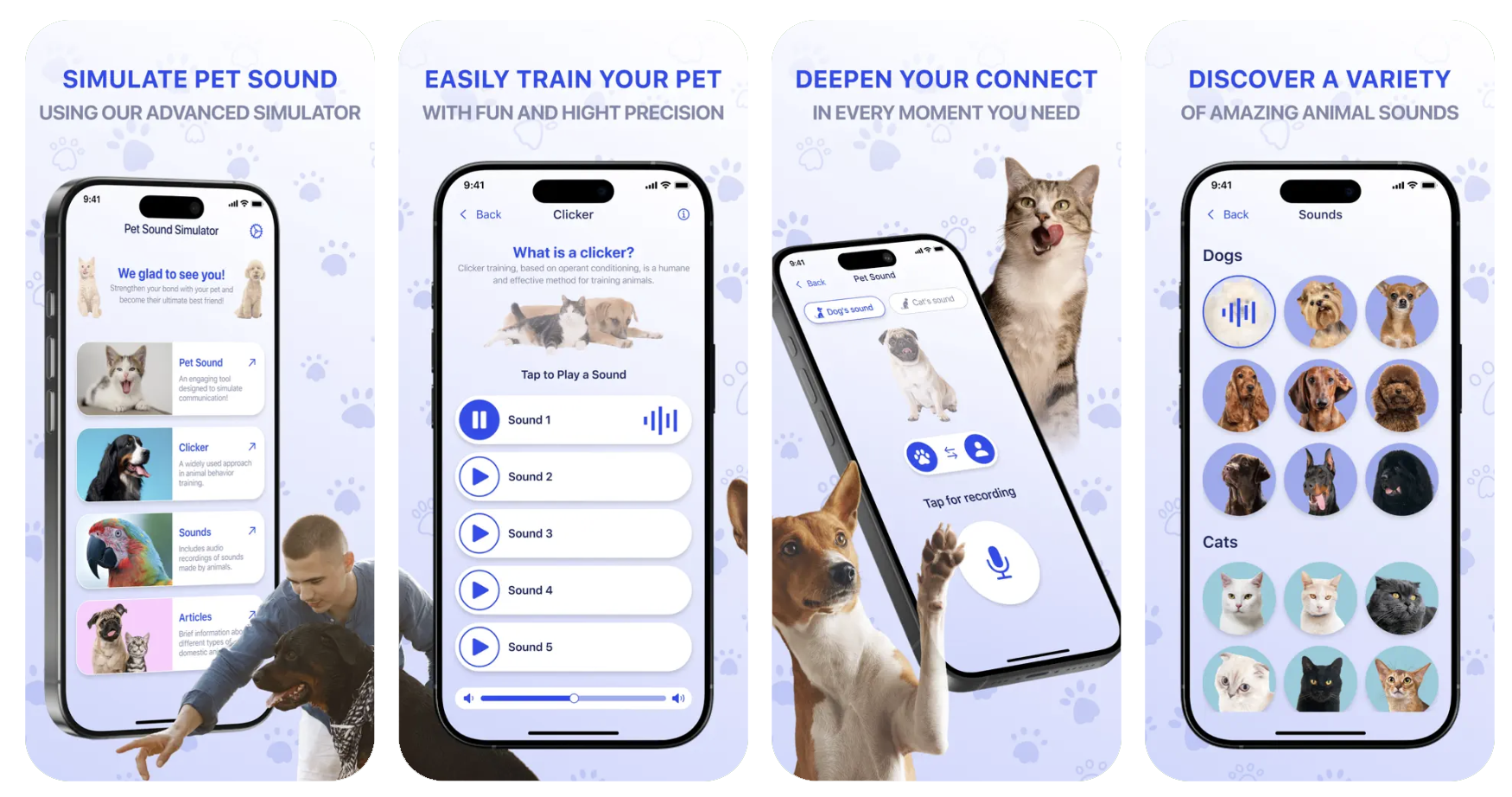 SpeakPet: Animal Communicator (iOS) app listing screenshot