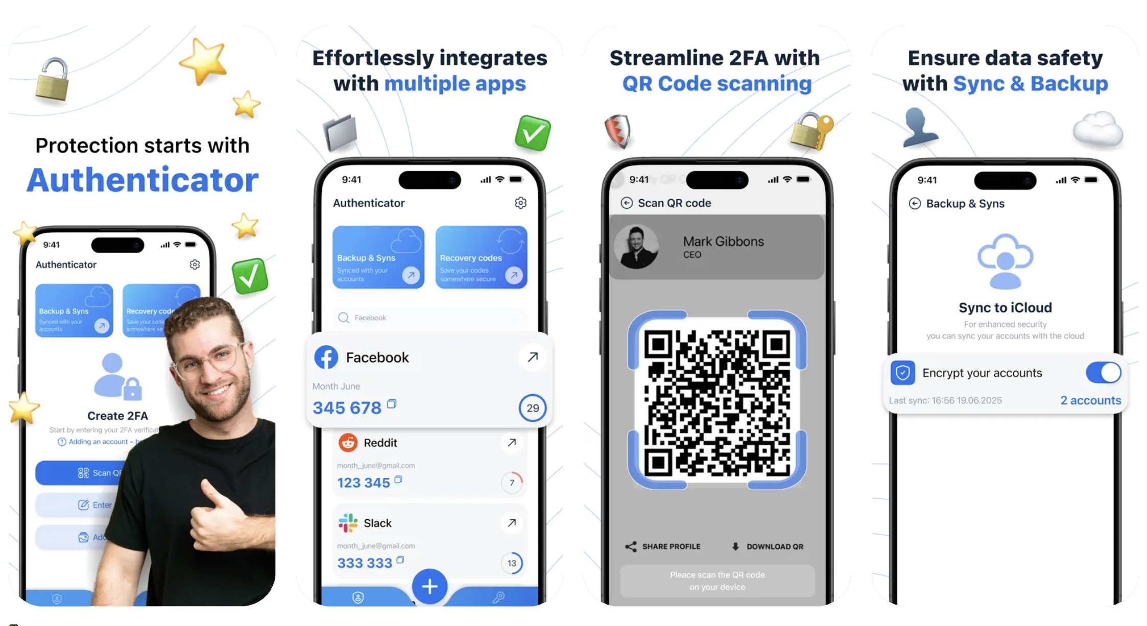 2FA Authenticator: MFA RSA (iOS) app listing thumbnail