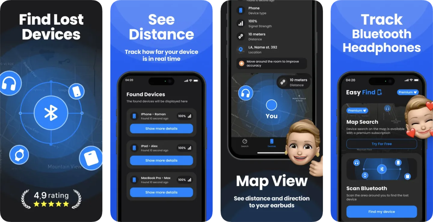 Device Finder: Easy Find app listing screenshot